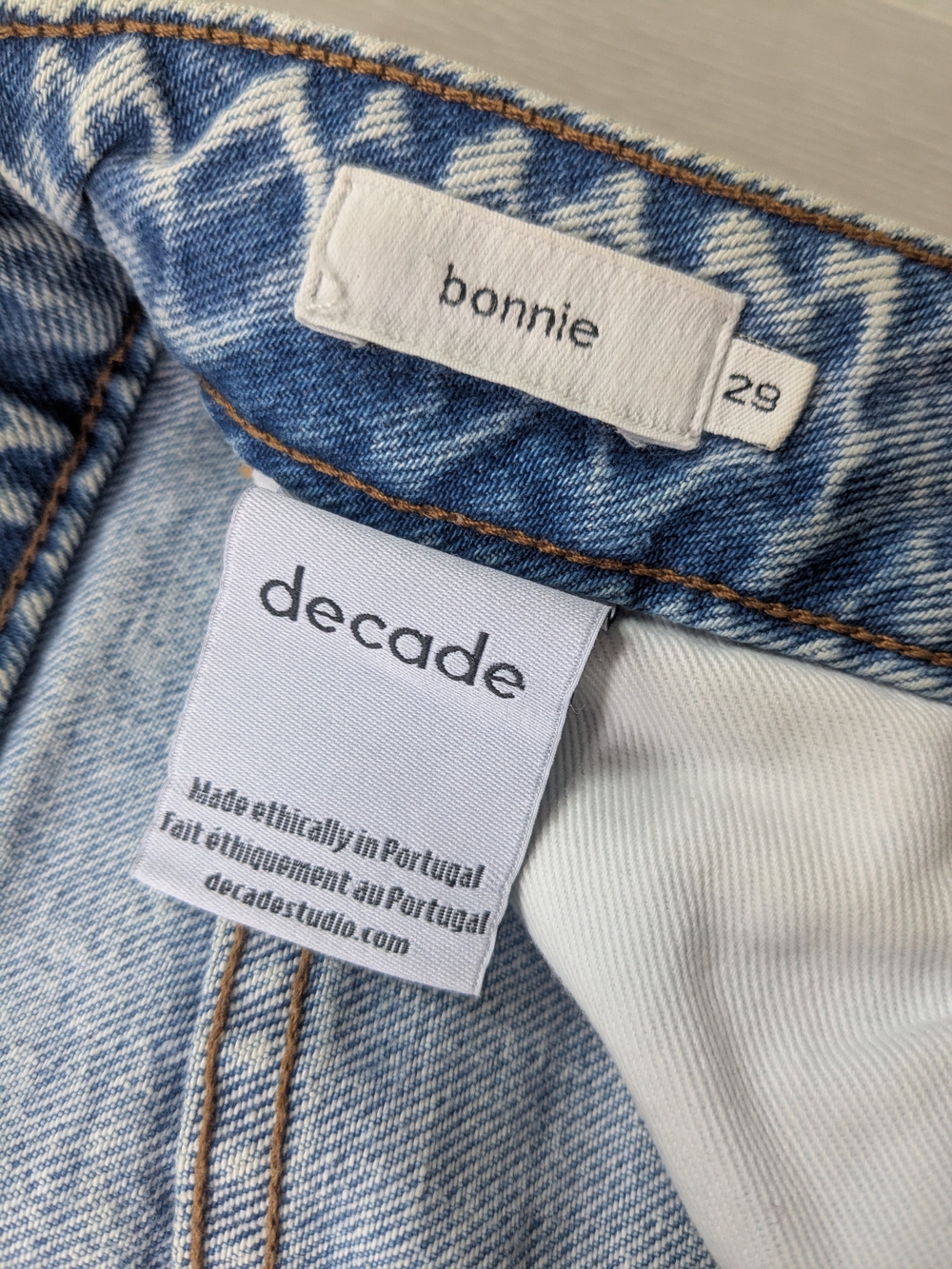 Decade "Bonnie" Light Blue Women’s Jeans
